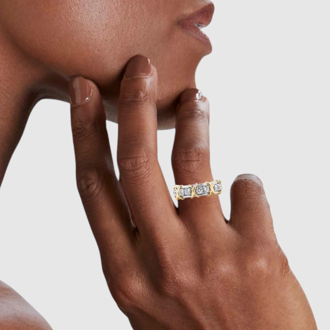 DIANA MOISSANITE DIAMOND RING