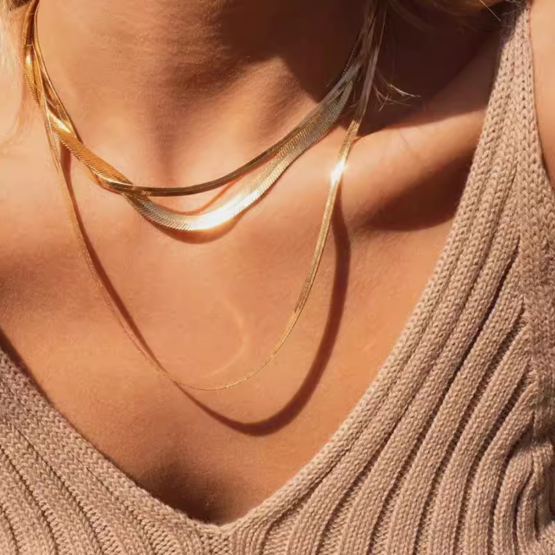 AURA FLAT CHAIN NECKLACE