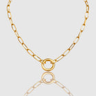 Link Chain Necklace Gold – ALV Luxe Vault Jewelry