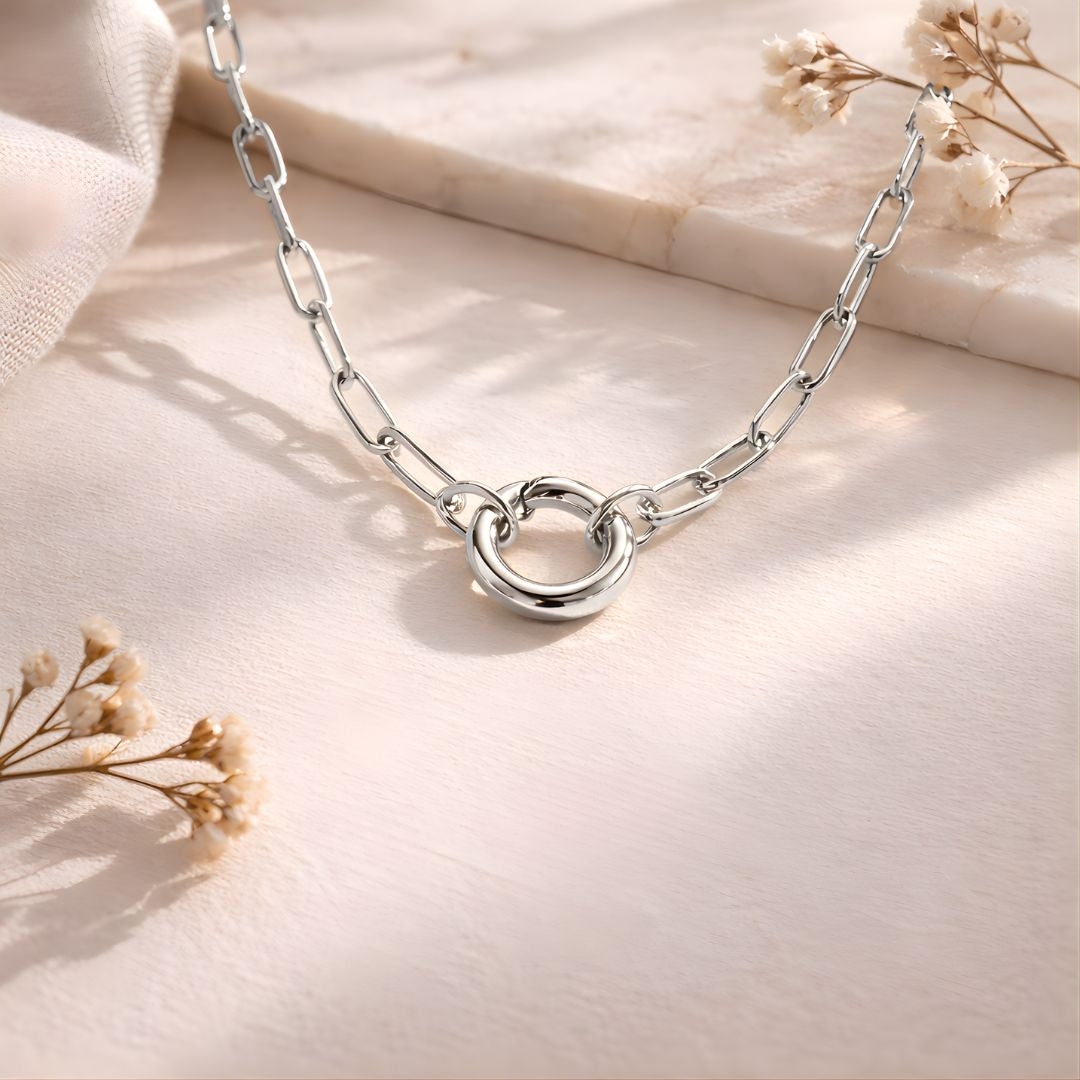 EXTENDED CHAIN — Silver (20in)