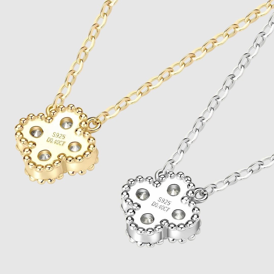 JOAN MOISSANITE CLOVER PENDANT