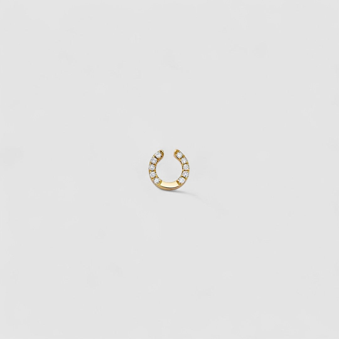 GOLDEN HORSESHOE CHARM