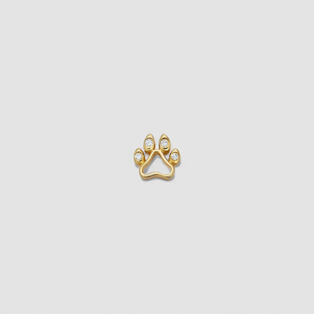 PAW PRINT CHARM