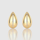 Teardrop Moissanite Stud Earrings – ALV Luxe Vault Jewelry