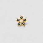 SAPPHIRE FLOWER CHARM