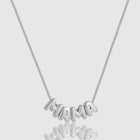 Bubble Name Necklace – ALV Luxe Vault Jewelry