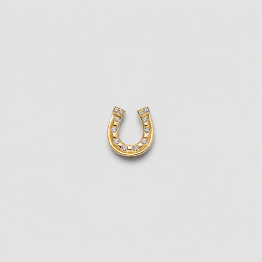 Golden Horseshoe Charm – ALV Luxe Vault Jewelry
