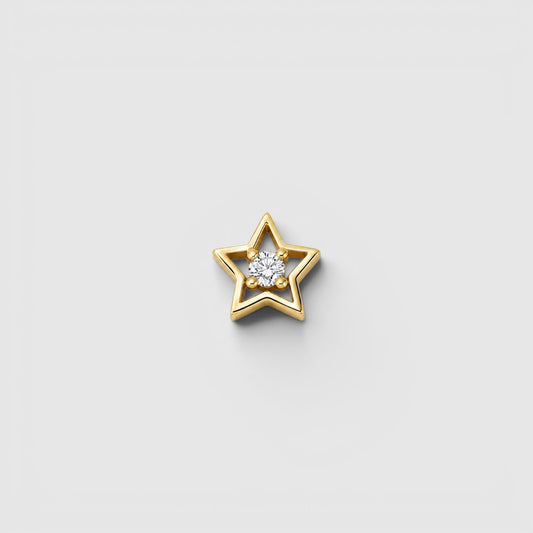 North Star Charm – ALV Luxe Vault Jewelry