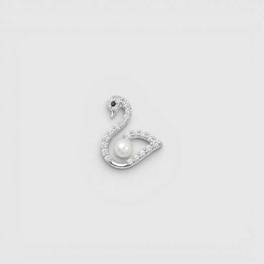 Swan Pearl Charm – ALV Luxe Vault Jewelry