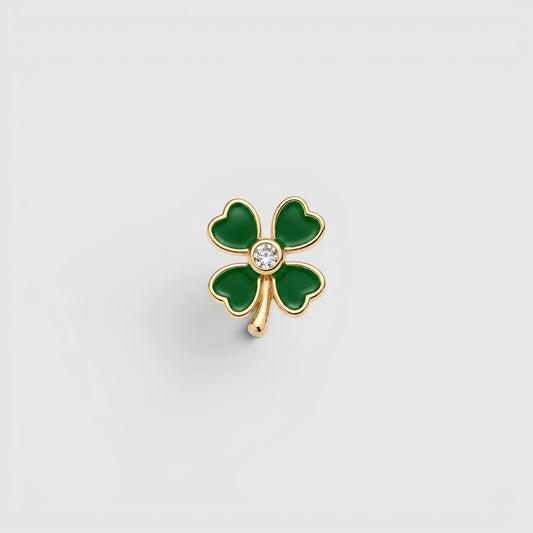Fortune Clover Charm – ALV Luxe Vault Jewelry