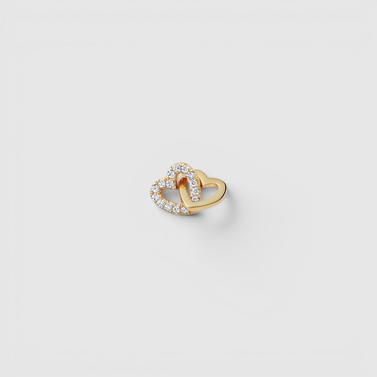 LINKED HEARTS CHARM
