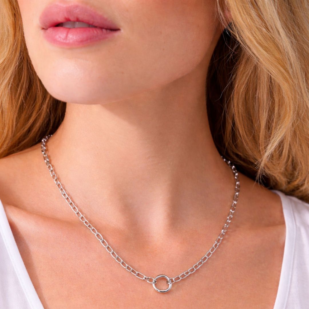 EXTENDED CHAIN — Silver (20in)