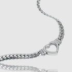 Heart Stainless Steel Choker – ALV Luxe Vault Jewelry