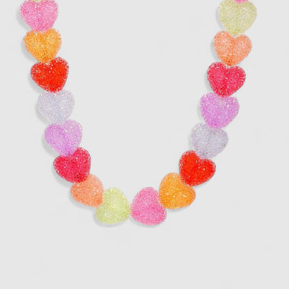 JELLY CANDY HEART NECKLACE
