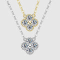 JOAN MOISSANITE CLOVER PENDANT