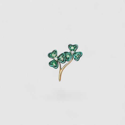 EVERGREEN CLOVER CHARM
