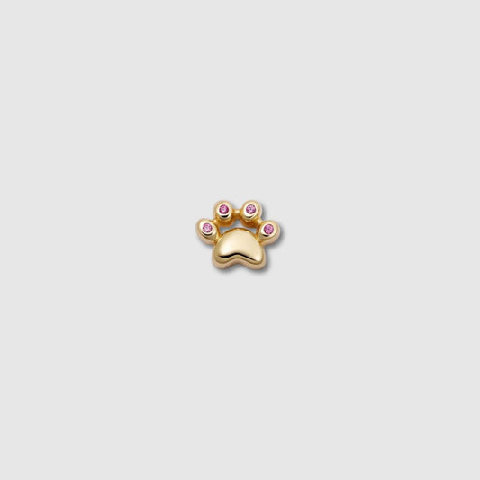 PINK PAW PRINT CHARM