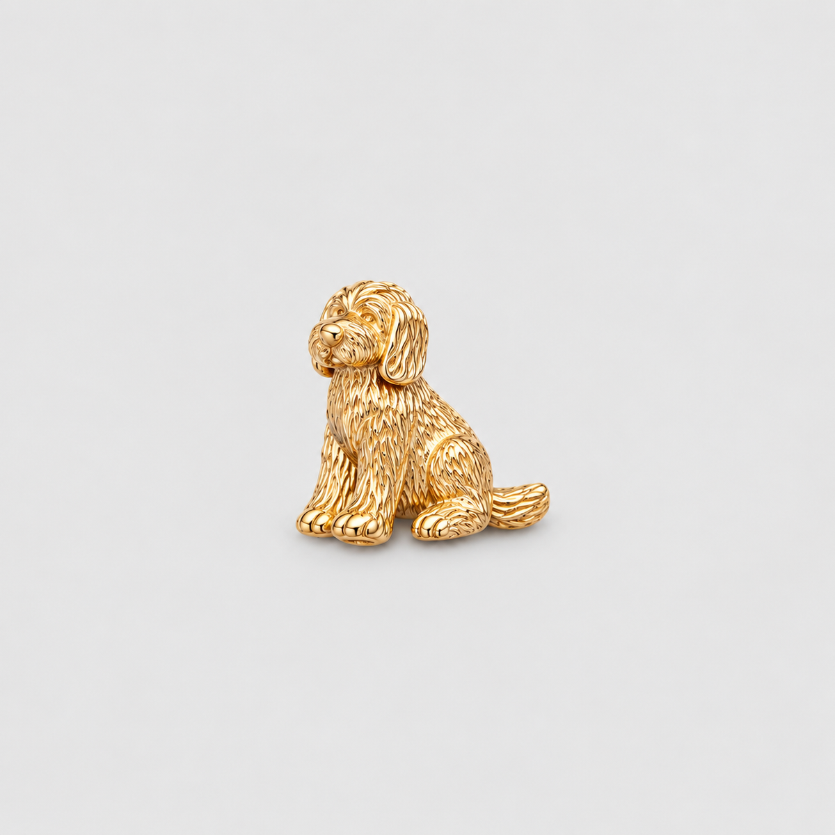 SITTING DOG CHARM